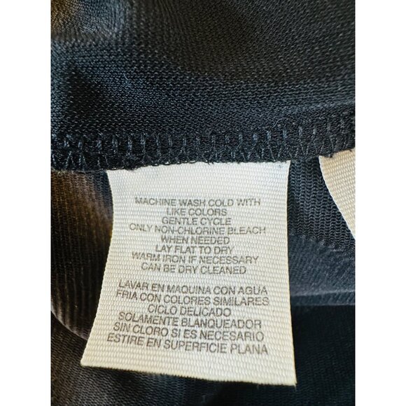 2/$30  Rachel Roy Medium Black Mini Short Romper 100% Polyester - Picture 9 of 12